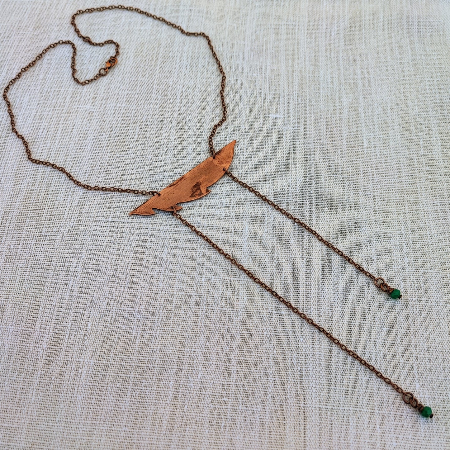 Whimsical Copper Necklace