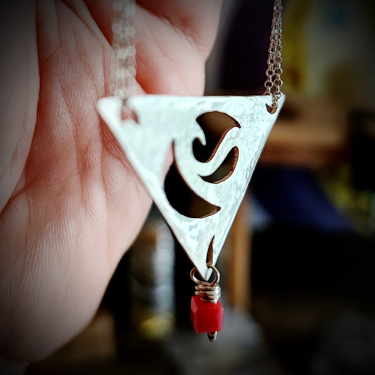 Womb Paisley Necklace