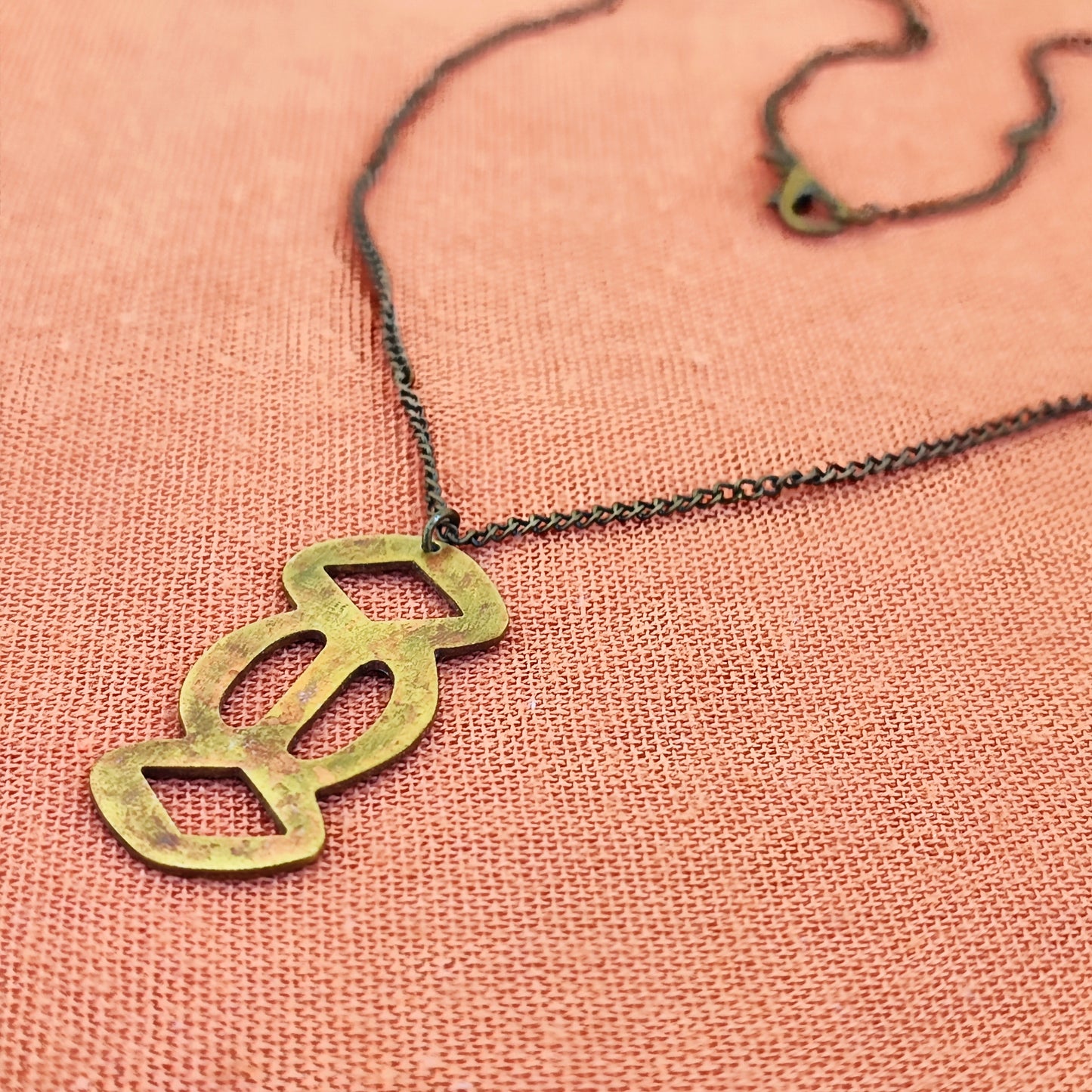 Brass Adinkra Pendant