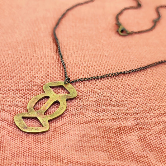 Brass Adinkra Pendant