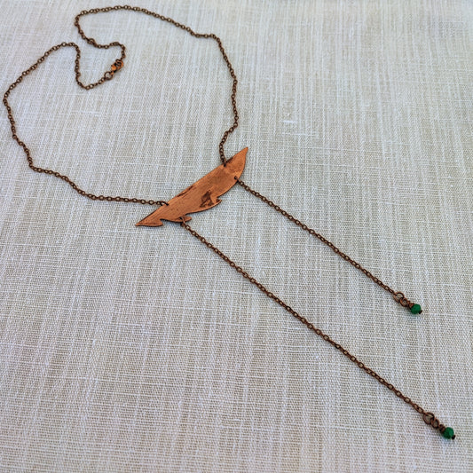 Whimsical Copper Necklace