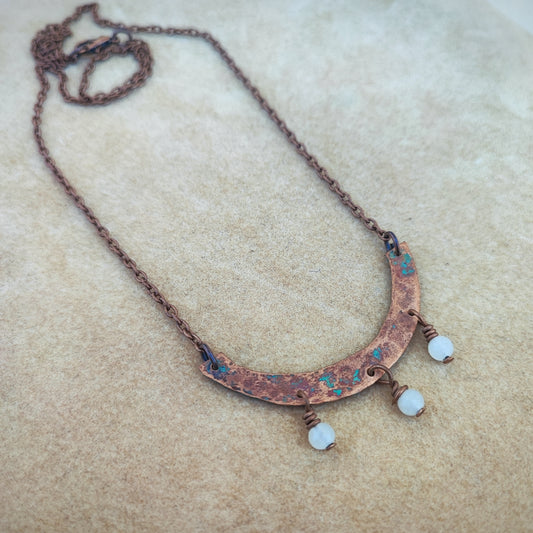 Boho Copper Necklace